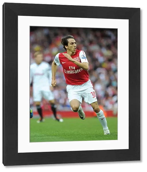 Yossi Benayoun (Arsenal). Arsenal 1: 0 Swansea City. Barclays Premier League