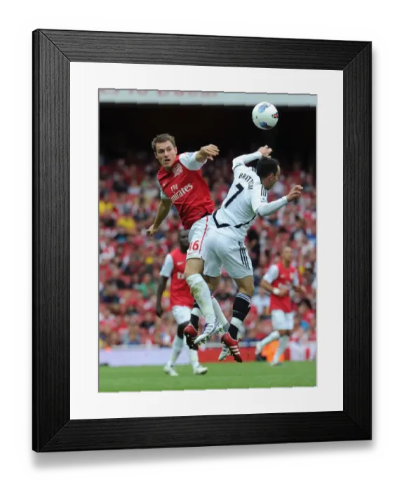 Framed Print : Ramsey's Strike: Arsenal's Thrilling 1-0 Victory Over Swansea City in the Premier League, October 9, 2011