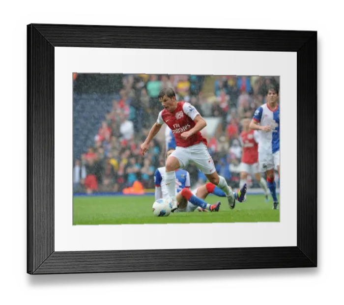 Framed Print : Arshavin's Dramatic Performance: Blackburn Rovers 4-3 Arsenal, Premier League, Ewood Park, September 17, 2011