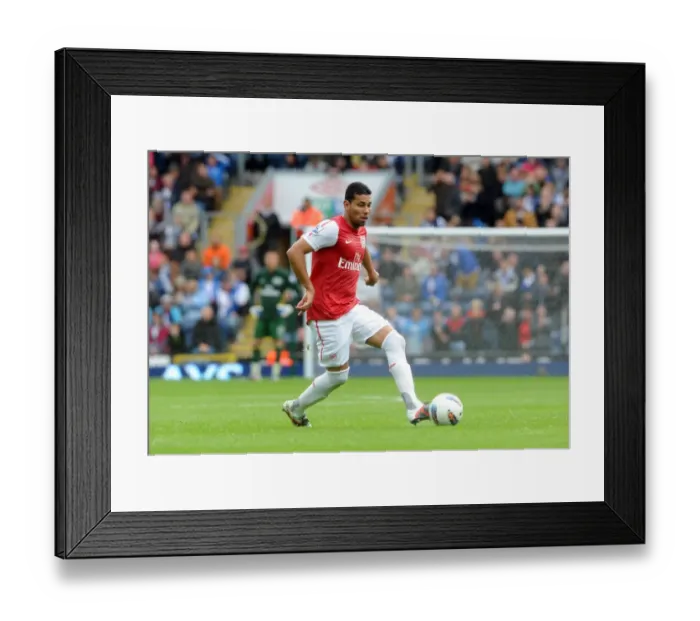 Framed Print : Andre Santos Struggle: Arsenal's 4-3 Defeat at Blackburn Rovers, September 17, 2011