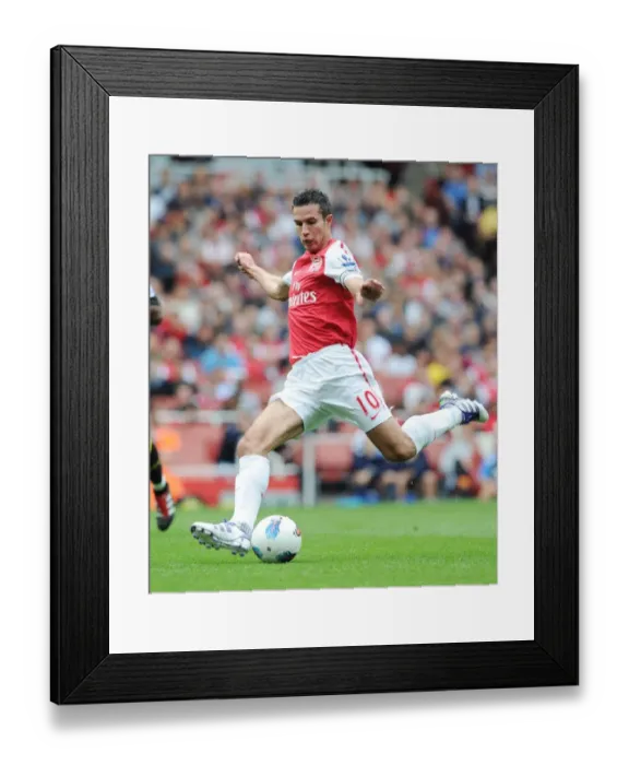 Framed Print : Robin van Persie in Action: Arsenal vs Bolton Wanderers, 2011-12 Premier League Framed Print : Robin van Persie in Action: Arsenal vs Bolton Wanderers, 2011-12 Premier League