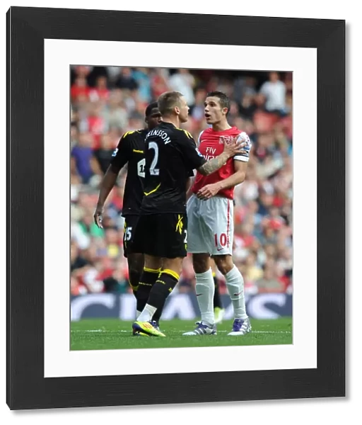 Clash of Stars: Robin van Persie vs. Gretar Steinsson (Arsenal v Bolton Wanderers, 2011-12)