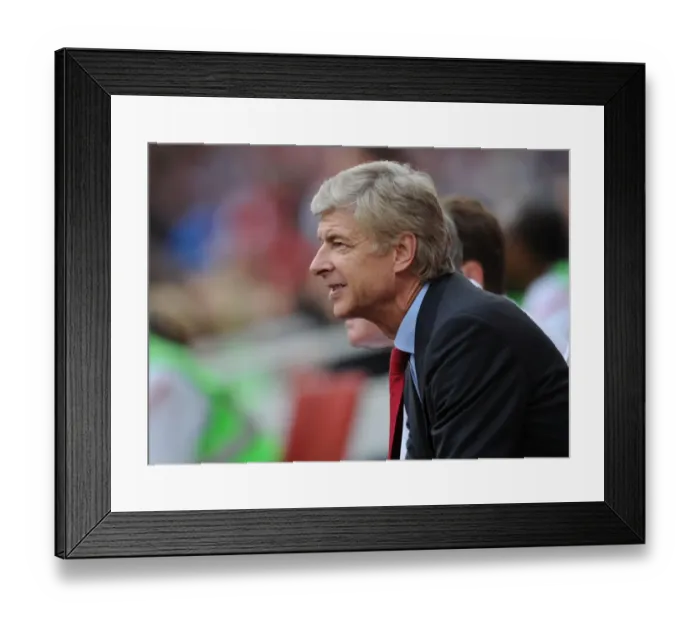 Framed Print : Arsene Wenger Leading Arsenal in the Premier League: Arsenal vs. Bolton Wanderers (2011-12) Framed Print : Arsene Wenger Leading Arsenal in the Premier League: Arsenal vs. Bolton Wanderers (2011-12)