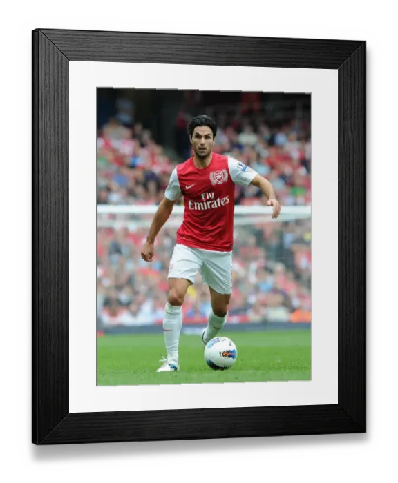 Framed Print : Mikel Arteta (Arsenal). Arsenal 3: 0 Bolton Wanderers. Barclays Premier League Framed Print : Mikel Arteta (Arsenal). Arsenal 3: 0 Bolton Wanderers. Barclays Premier League