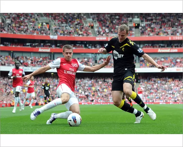 Arsenal's Dominance: Ramsey Scores in 3-0 Win Over Bolton Wanderers, Barclays Premier League, Emirates Stadium, September 2011