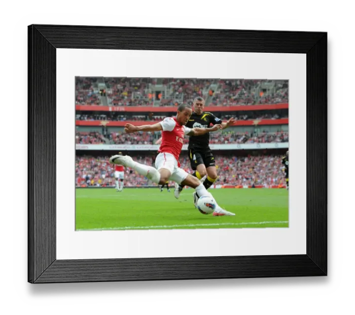 Framed Print : Theo Walcott's Hat-Trick: Arsenal Crushes Bolton Wanderers 3-0 in Premier League Framed Print : Theo Walcott's Hat-Trick: Arsenal Crushes Bolton Wanderers 3-0 in Premier League