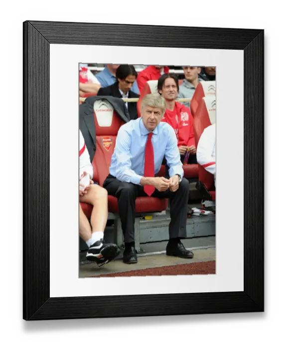 Framed Print : Arsene Wenger's Arsenal Dominate: 3-0 Win Over Bolton Wanderers in Premier League (Emirates Stadium, 24 / 9 / 11)