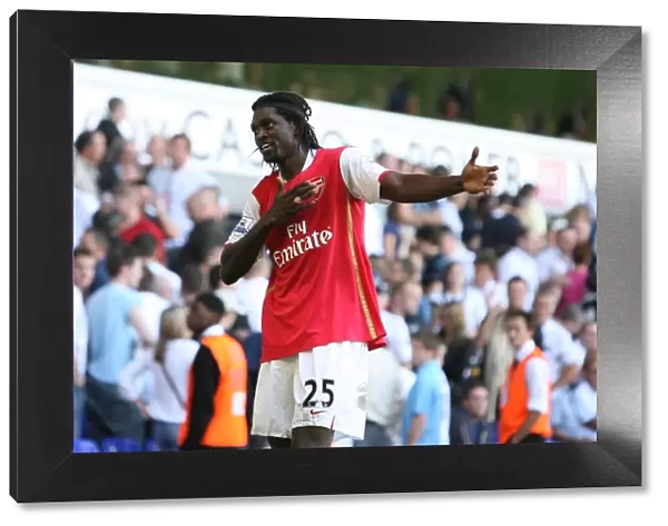Adebayor's Hat-Trick: Arsenal Triumphs Over Tottenham 3-1 in the FA Premier League