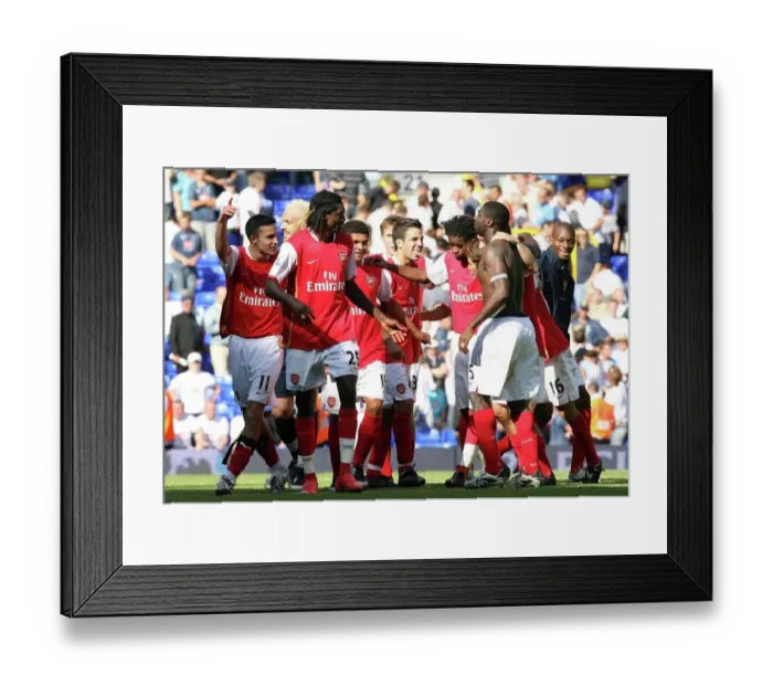Framed Print : Arsenal's Glory: 3-1 Victory Over Tottenham in the FA Premier League (2007) Framed Print : Arsenal's Glory: 3-1 Victory Over Tottenham in the FA Premier League (2007)