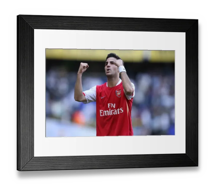 Framed Print : Fabregas's Thriller: Arsenal's 3-1 FA Premier League Victory Over Tottenham Framed Print : Fabregas's Thriller: Arsenal's 3-1 FA Premier League Victory Over Tottenham