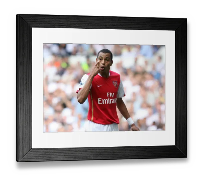 Framed Print : Gilberto's Glory: Arsenal's 3-1 Victory Over Tottenham, FA Premier League 2007-08 Framed Print : Gilberto's Glory: Arsenal's 3-1 Victory Over Tottenham, FA Premier League 2007-08