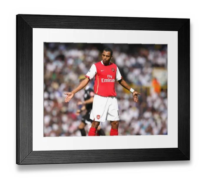 Framed Print : Gilberto (Arsenal) Framed Print : Gilberto (Arsenal)