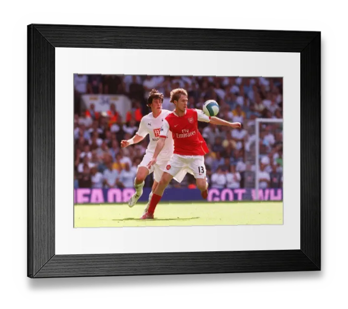 Framed Print : Alex Hleb (Arsenal) Gareth Bale (Tottenham) Framed Print : Alex Hleb (Arsenal) Gareth Bale (Tottenham)