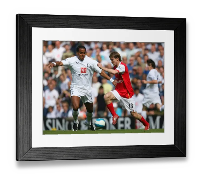 Framed Print : Three for Arsenal: Hleb Shines in Dominant 3-1 Win Over Tottenham