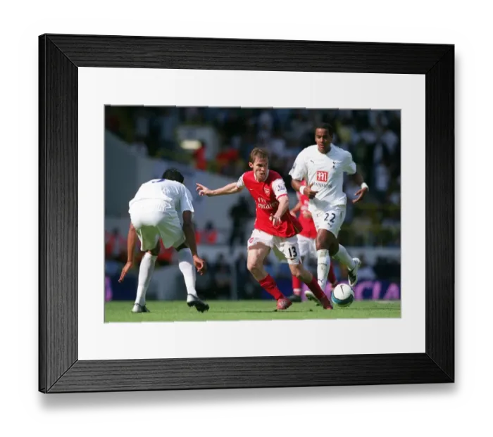 Framed Print : Three for Arsenal: Hleb Shines in Dominant 1:3 Win Over Tottenham, FA Barclays Premier League, White Hart Lane, 15 / 9 / 07