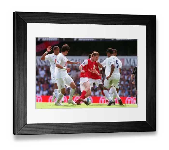 Framed Print : Alex Hleb (Arsenal) Jermaine Jenas Framed Print : Alex Hleb (Arsenal) Jermaine Jenas