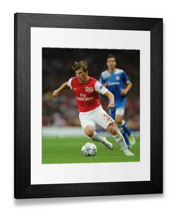 Framed Print : Andrey Arshavin in Action: Arsenal vs. Olympiacos, UEFA Champions League 2011-12