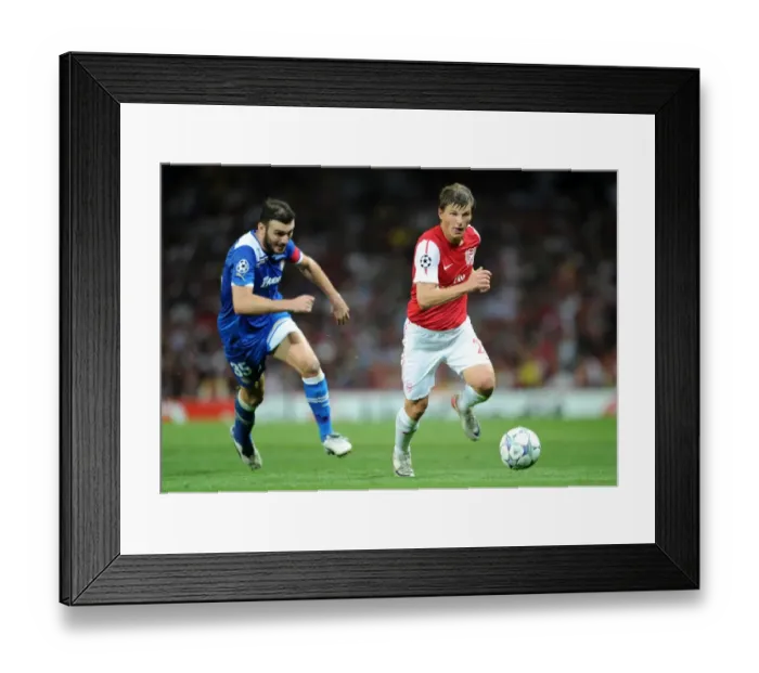Framed Print : Arsenal's Andrey Arshavin Scores Against Olympiacos Vassilis Torossidis: Arsenal FC 2-1 Olympiacos, UEFA Champions League Group F, Emirates Stadium (September 28, 2011) Framed Print : Arsenal's Andrey Arshavin Scores Against Olympiacos Vassilis Torossidis: Arsenal FC 2-1 Olympiacos, UEFA Champions League Group F, Emirates Stadium (September 28, 2011)