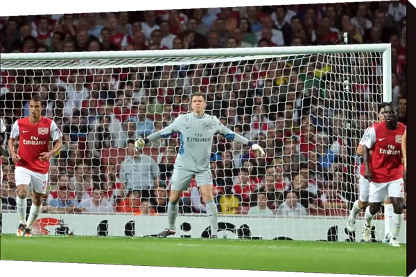 Wojciech Szczesny (Arsenal). Arsenal 2: 1 Olympiacos. UEFA Champions League