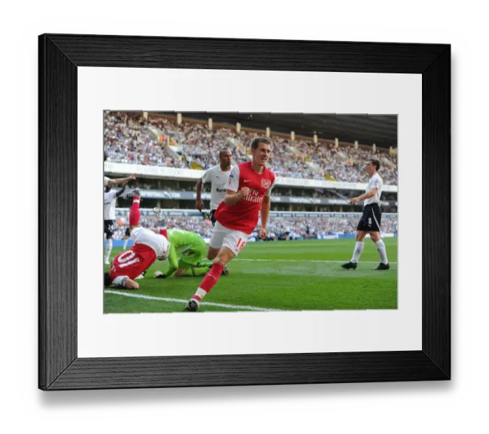 Framed Print : Aaron Ramsey's Goal: Arsenal's Comeback at White Hart Lane (2-1) Framed Print : Aaron Ramsey's Goal: Arsenal's Comeback at White Hart Lane (2-1)