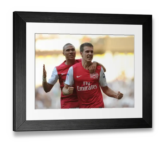 Framed Print : Ramsey's Dramatic Comeback Goal: Arsenal's 2-1 Victory at White Hart Lane Framed Print : Ramsey's Dramatic Comeback Goal: Arsenal's 2-1 Victory at White Hart Lane