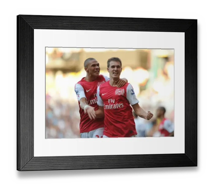 Framed Print : Ramsey's Dramatic Comeback Goal: Arsenal's Thrilling 2-1 Victory at White Hart Lane Framed Print : Ramsey's Dramatic Comeback Goal: Arsenal's Thrilling 2-1 Victory at White Hart Lane