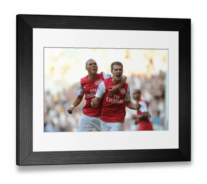 Framed Print : Ramsey's Dramatic Comeback Goal: Arsenal's 2:1 Victory at White Hart Lane Framed Print : Ramsey's Dramatic Comeback Goal: Arsenal's 2:1 Victory at White Hart Lane