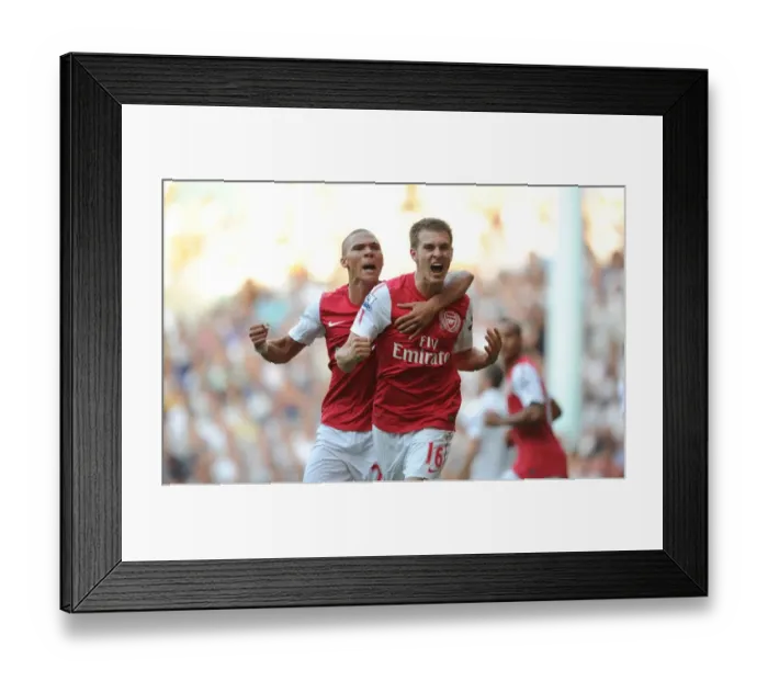 Framed Print : Ramsey's Dramatic Comeback Goal: Arsenal's Thrilling 2-1 Victory at White Hart Lane Framed Print : Ramsey's Dramatic Comeback Goal: Arsenal's Thrilling 2-1 Victory at White Hart Lane