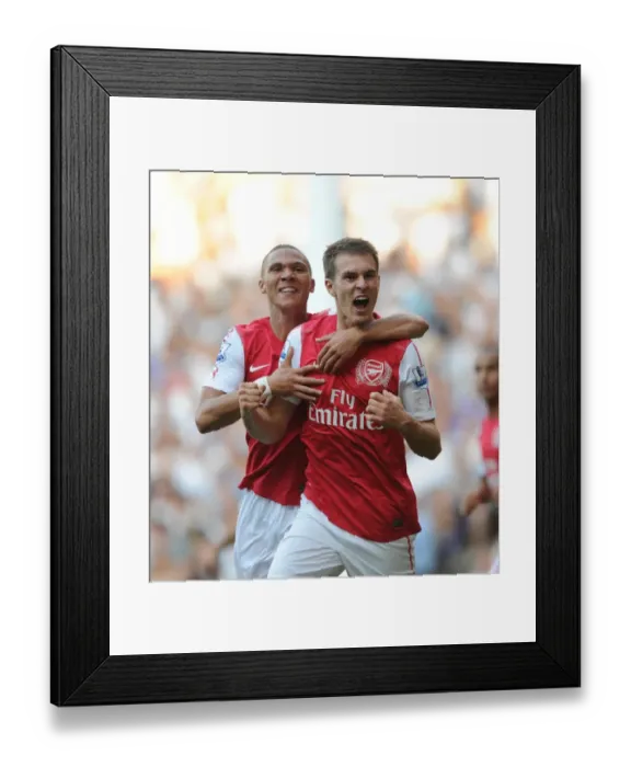 Framed Print : Ramsey's Dramatic Comeback Goal: Arsenal's Thrilling 2-1 Victory at White Hart Lane Framed Print : Ramsey's Dramatic Comeback Goal: Arsenal's Thrilling 2-1 Victory at White Hart Lane
