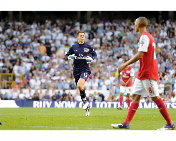 Wojciech Szczesny (Arsenal). Tottenham Hotspur 2: 1 Arsenal. Barclays Premier League
