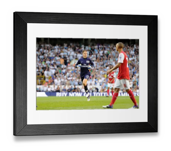 Framed Print : Wojciech Szczesny (Arsenal). Tottenham Hotspur 2: 1 Arsenal. Barclays Premier League