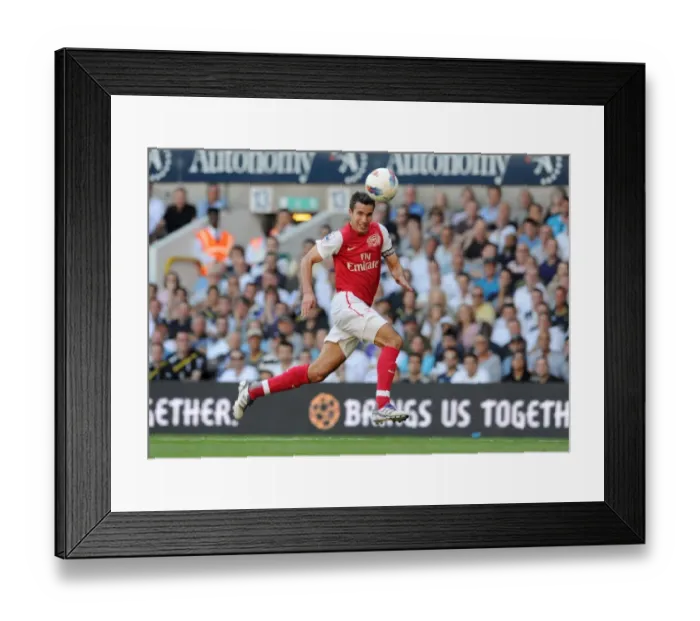 Framed Print : Robin van Persie's Heartbreaker: Tottenham Hotspur Edge Past Arsenal 2-1 in Premier League Clash, 2011 Framed Print : Robin van Persie's Heartbreaker: Tottenham Hotspur Edge Past Arsenal 2-1 in Premier League Clash, 2011