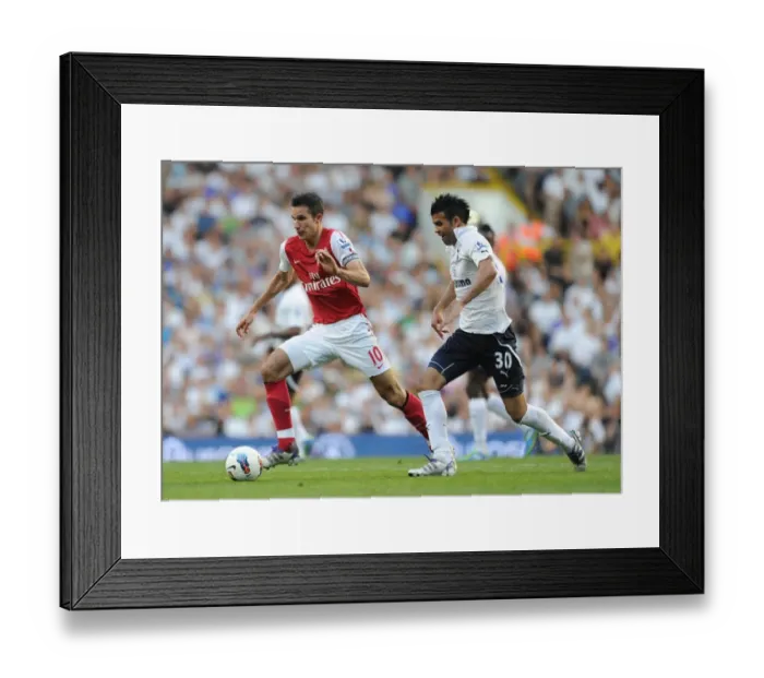 Framed Print : Robin van Persie vs. Sandro: A Pivotal Moment in the 2:1 Tottenham Hotspur Victory over Arsenal in the Premier League, October 2011 Framed Print : Robin van Persie vs. Sandro: A Pivotal Moment in the 2:1 Tottenham Hotspur Victory over Arsenal in the Premier League, October 2011