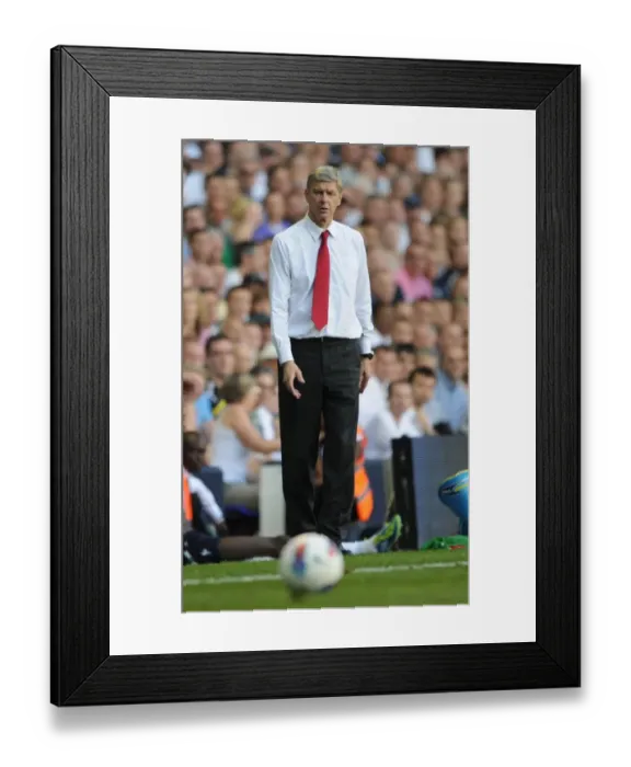Framed Print : Arsene Wenger and the 2:1 Battle: Tottenham Hotspur vs. Arsenal, Premier League (2011-12)
