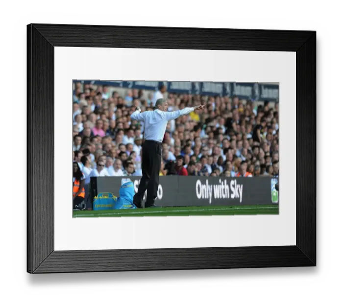 Framed Print : Arsene Wenger: Arsenal's Boss Faces Tottenham Hotspur in Intense Barclays Premier League Clash (2:1)