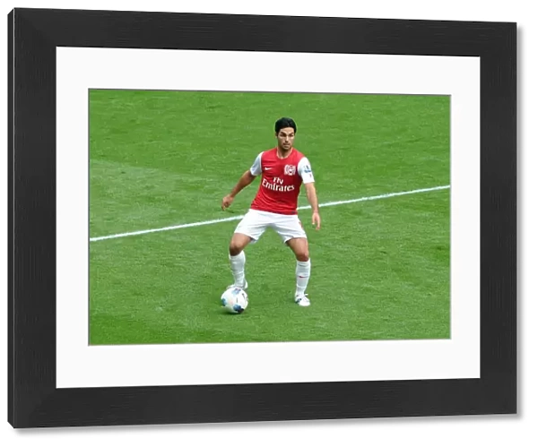 Mikel Arteta (Arsenal). Arsenal 2: 1 Sunderland. Barclays Premier League