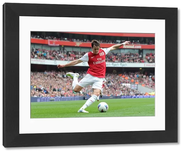 Carl Jenkinson (Arsenal). Arsenal 2: 1 Sunderland. Barclays Premier League
