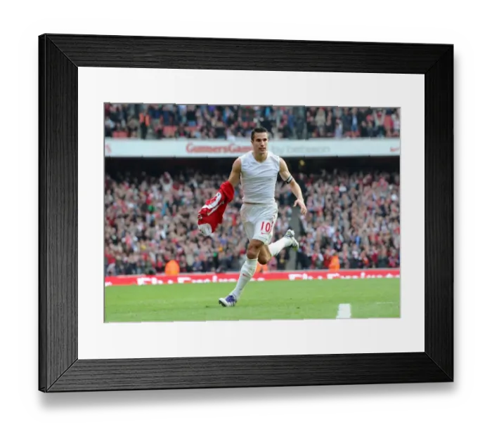 Framed Print : Robin van Persie's Brace: Arsenal's 2-1 Comeback in the Premier League (Arsenal vs. Sunderland, 2011-12) Framed Print : Robin van Persie's Brace: Arsenal's 2-1 Comeback in the Premier League (Arsenal vs. Sunderland, 2011-12)