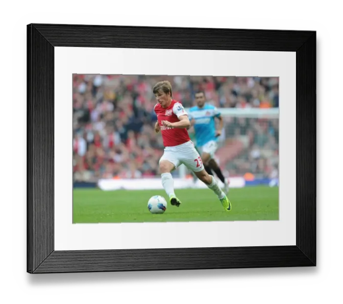 Framed Print : Andrey Arshavin in Action: Arsenal vs Sunderland, Premier League 2011-12