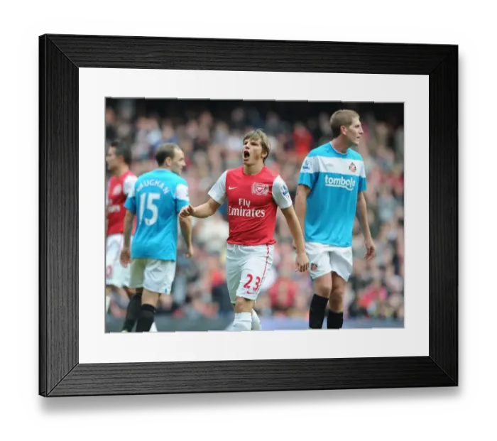 Framed Print : Arsenal's Andrey Arshavin in Action against Sunderland, Premier League 2011-12 Framed Print : Arsenal's Andrey Arshavin in Action against Sunderland, Premier League 2011-12