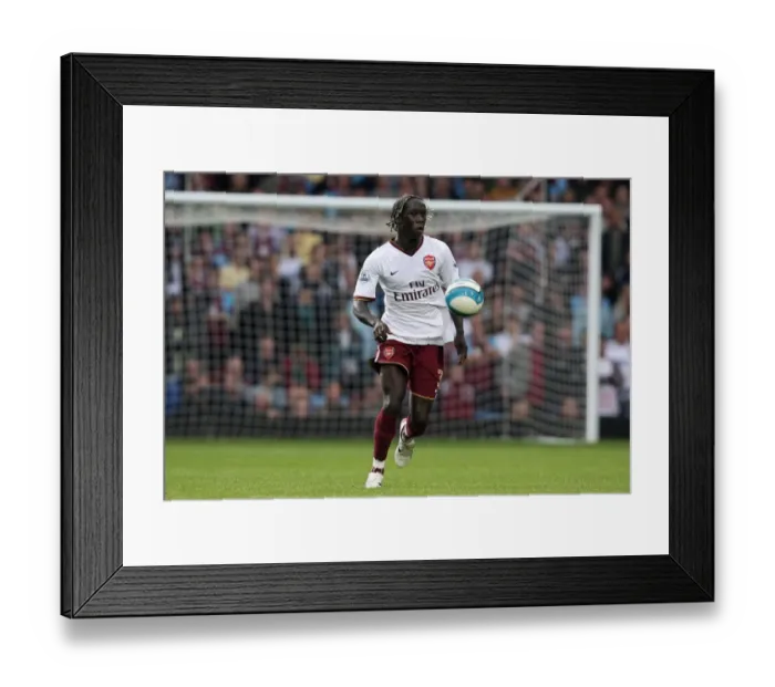 Framed Print : Bacary Sagna's Winning Goal: Arsenal Triumphs Over West Ham United (0:1), Barclays Premier League, 2007