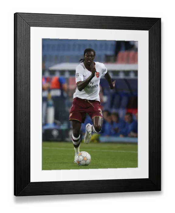 Framed Print : Adebayor's Goal Secures Arsenal's Victory over Steaua Bucharest in Champions League Framed Print : Adebayor's Goal Secures Arsenal's Victory over Steaua Bucharest in Champions League