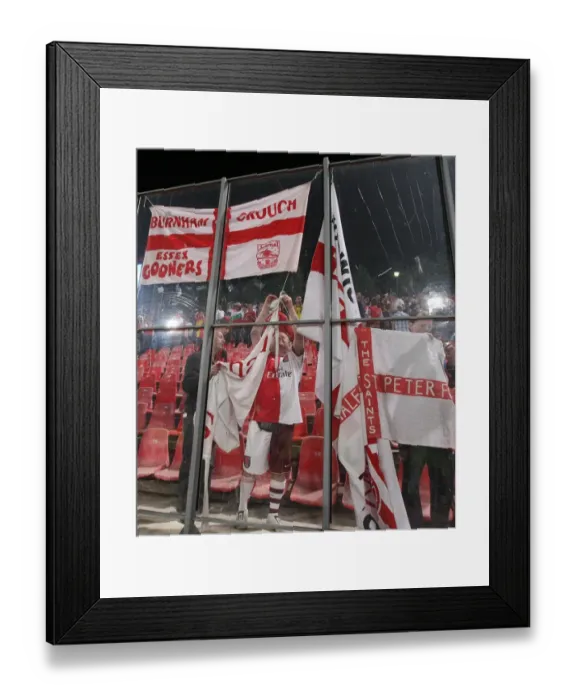 Framed Print : Arsenal Triumphs Over Steaua Bucharest in UEFA Champions League: Group H Showdown