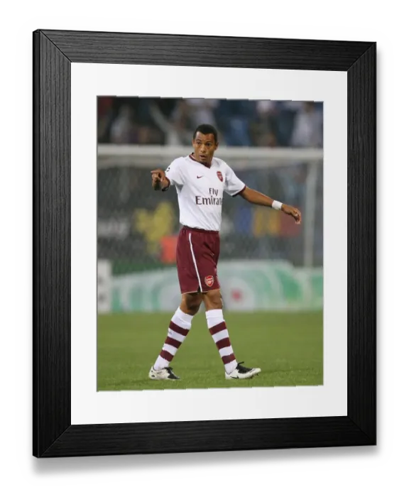 Framed Print : Gilberto's Victory: Arsenal Triumphs Over Steaua Bucharest 1-0 in Champions League Group H Framed Print : Gilberto's Victory: Arsenal Triumphs Over Steaua Bucharest 1-0 in Champions League Group H