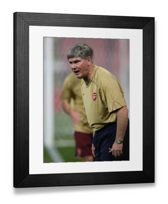 Framed Print : Pat Rice (Arsenals Assistant Manager) Framed Print : Pat Rice (Arsenals Assistant Manager)