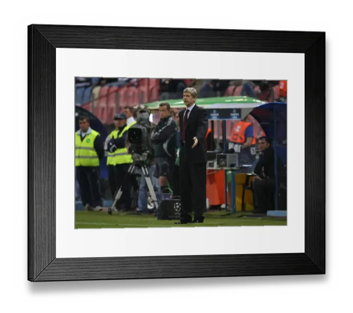 Framed Print : Arsene Wenger the Arsenal Manager Framed Print : Arsene Wenger the Arsenal Manager