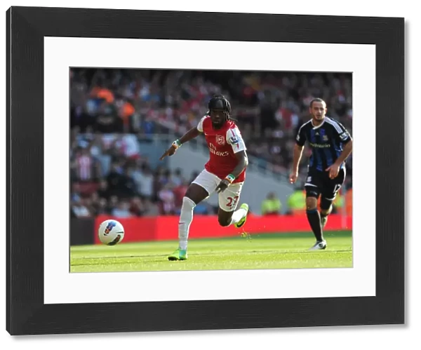 Gervinho (Arsenal). Arsenal 3: 1 Stoke City. Barclays Premier League. Emirates Stadium, 23  /  10  /  11