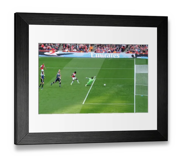 Framed Print : Gervinho Scores First Arsenal Goal: Arsenal's Triumph over Stoke City - 3-1 in the Premier League Framed Print : Gervinho Scores First Arsenal Goal: Arsenal's Triumph over Stoke City - 3-1 in the Premier League