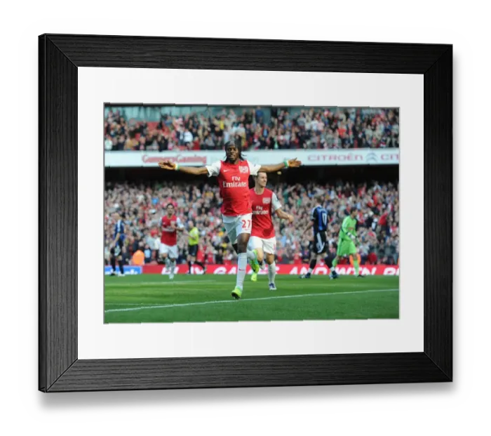 Framed Print : Gervinho's Strike: Arsenal's 3-1 Victory Over Stoke City, Premier League 2011-2012 Framed Print : Gervinho's Strike: Arsenal's 3-1 Victory Over Stoke City, Premier League 2011-2012