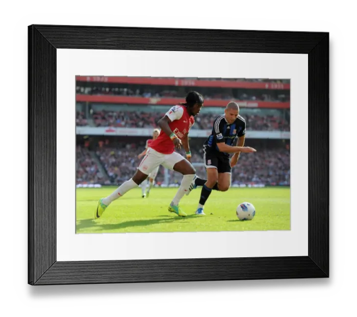 Framed Print : Gervinho's Brace: Arsenal's 3-1 Victory Over Stoke City in the Premier League, 2011 Framed Print : Gervinho's Brace: Arsenal's 3-1 Victory Over Stoke City in the Premier League, 2011